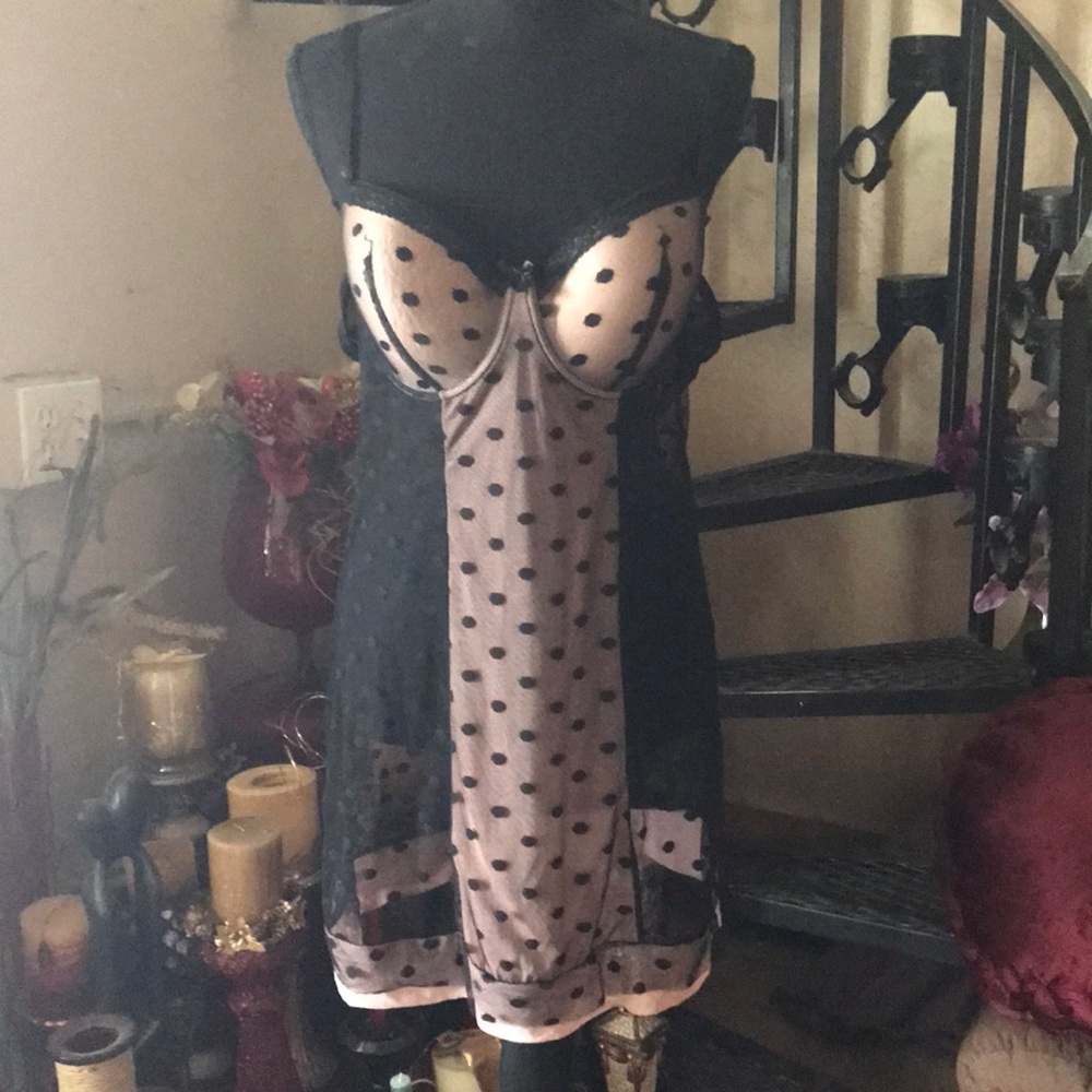 Just Sexy Intimates Chemise Slip Plus Size 1X
